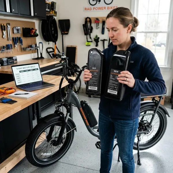 accu vervangen elektrische fiets