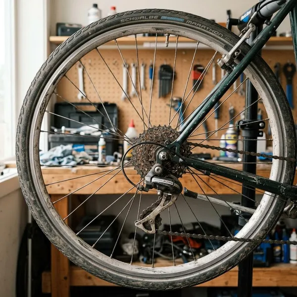 achterwiel fiets vervangen versnelling