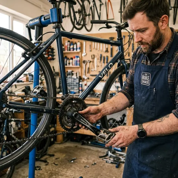 crank fiets vervangen