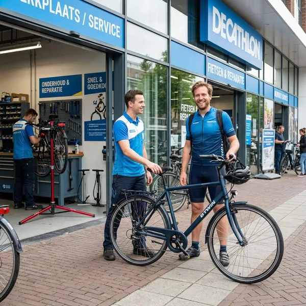 Decathlon of een andere fietsenmaker