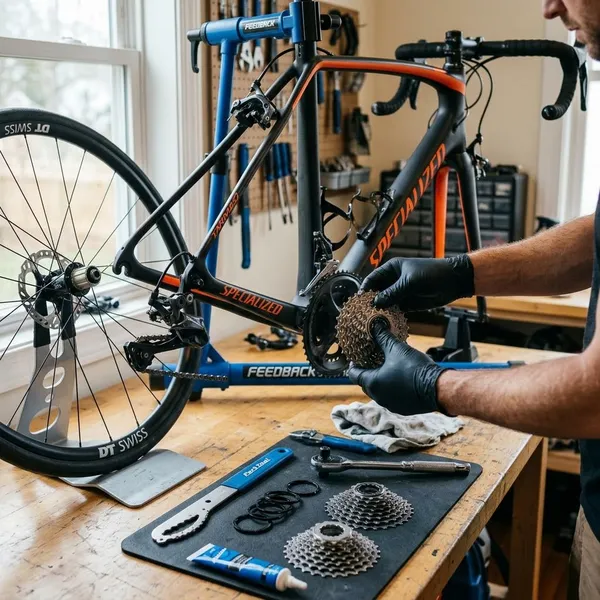 fiets cassette vervangen