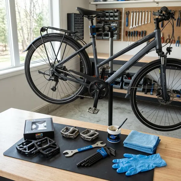Wanneer fietspedalen aan vervanging toe zijn