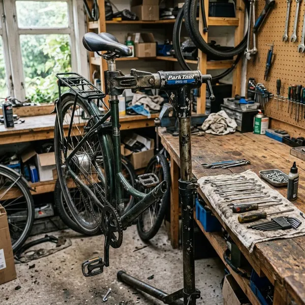 fietsstandaard reparatie