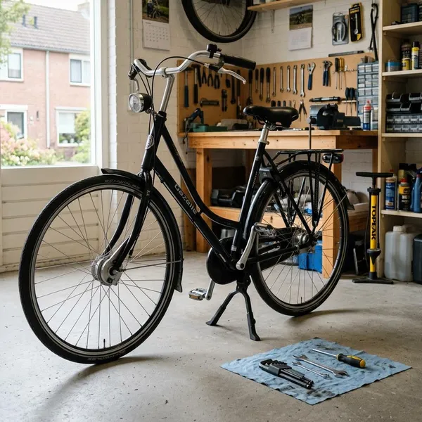 Zo blijft een fiets reparatiestandaard langer goed