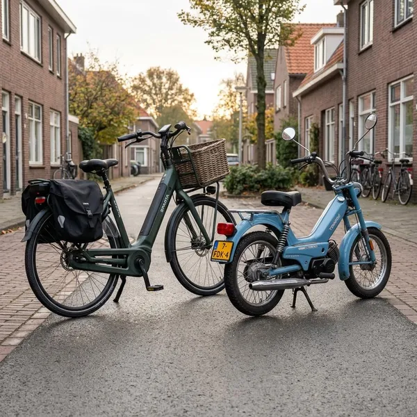 is een elektrische fiets een snorfiets