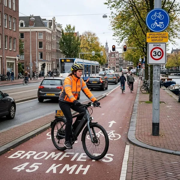 Waar je met een speed pedelec wel en niet mag rijden