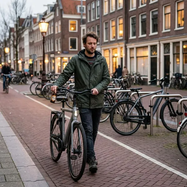 Risico's van dronken fietsen