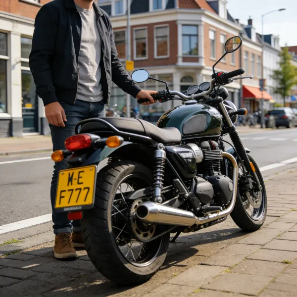 mag je met gele kenteken op fietspad