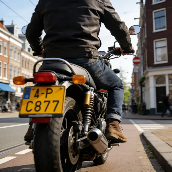 Waar je met een geel kenteken wel en niet mag rijden