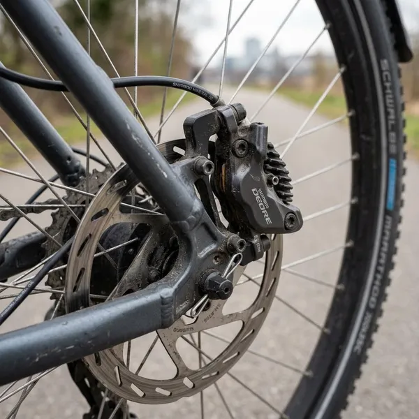 remblokken vervangen fiets hydraulische