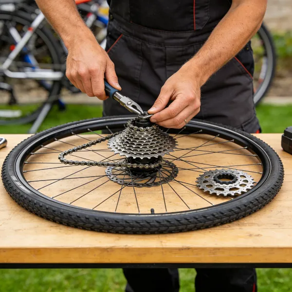 tandwiel vervangen fiets