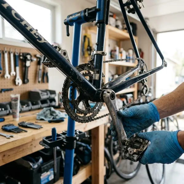 trapas fiets vervangen